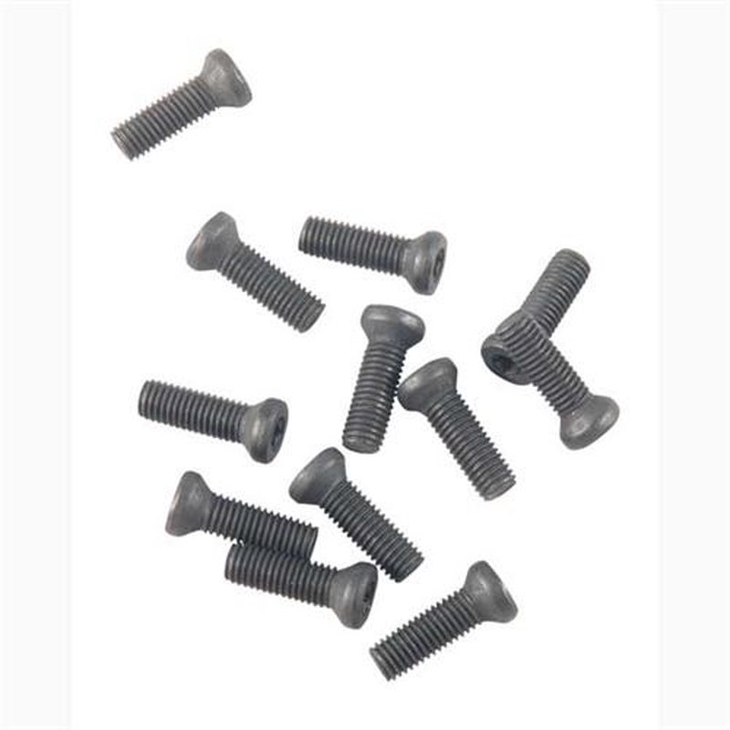 Weaver T-10 Oval Head Scope Ring & Base Screws 6-48 x 15/32" TORX 12-Pack
