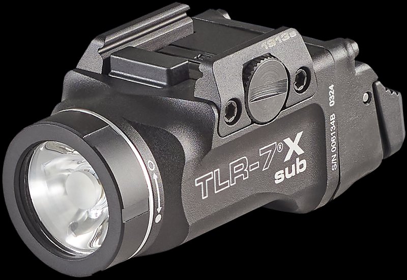 Streamlight TLR-7 X Sub Ultra-Compact Weapon Light 500 Lumens Black Anodized