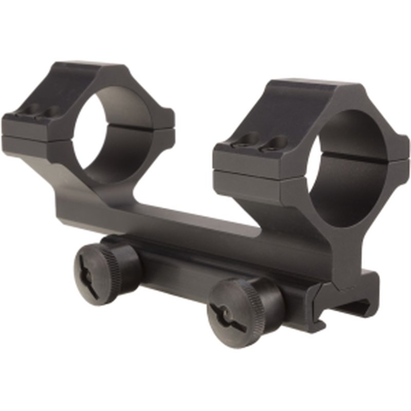 Trijicon 1-Piece Picatinny Scope Mount 20 MOA Elevated Base 34mm Rings Colt Knob Mount Matte Black