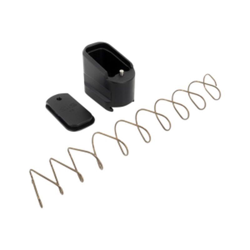 Shield Arms SAS15ME5BLK Magazine Extension 5rd Compatible w/ Shield Arms S15 Magazine, Black Anodized Aluminum