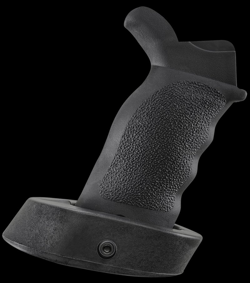 Ergo Tactical Deluxe AR Grip Adjustable Palm Shelf SureGrip Rubber Black 4055BK