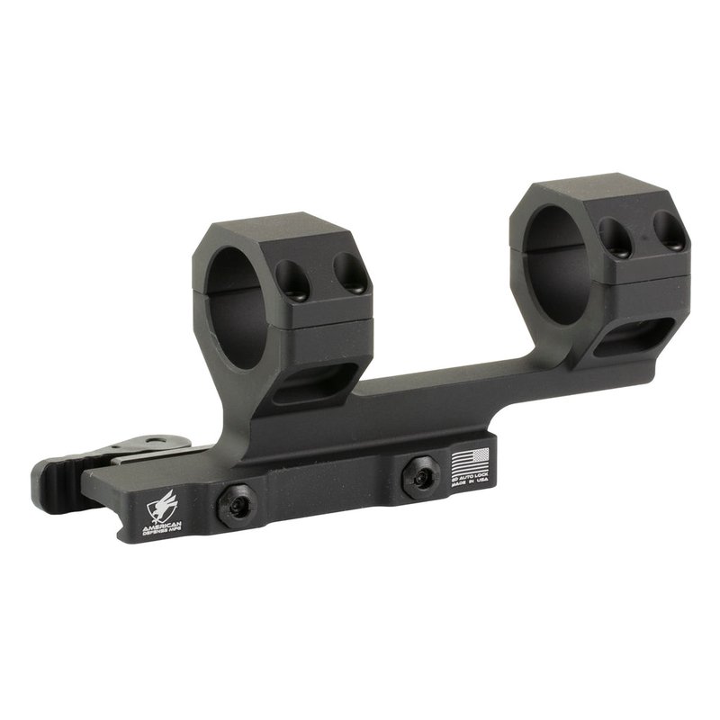American Defense Mfg AD-DELTA 30mm Cantilever QD Scope Mount 1.70in Height 2in Offset
