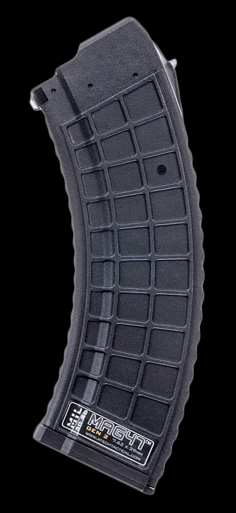 XTECH TACITCAL Elite AK-47 Magazine 7.62x39, 30-Round Stainless Reinforced