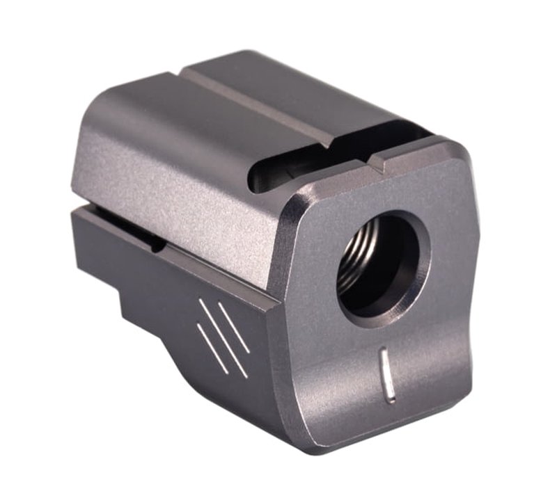 TRYBE Defense Universal Single Port 9mm Compensator