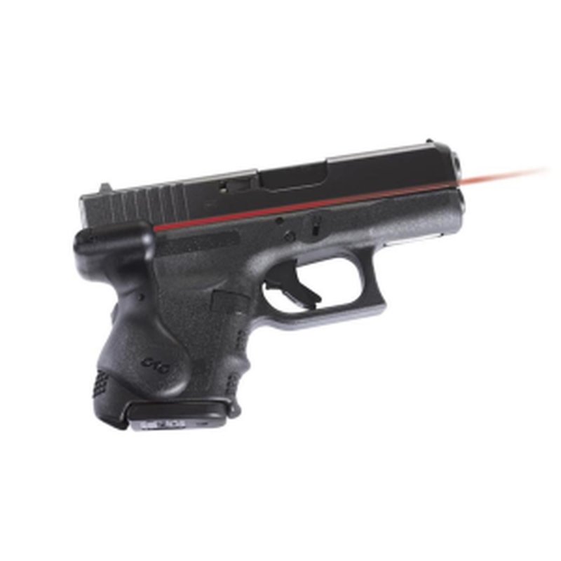 Crimson Trace Lasergrip for Glock 26/27/28/33/39 semi-auto laser (rear activation)