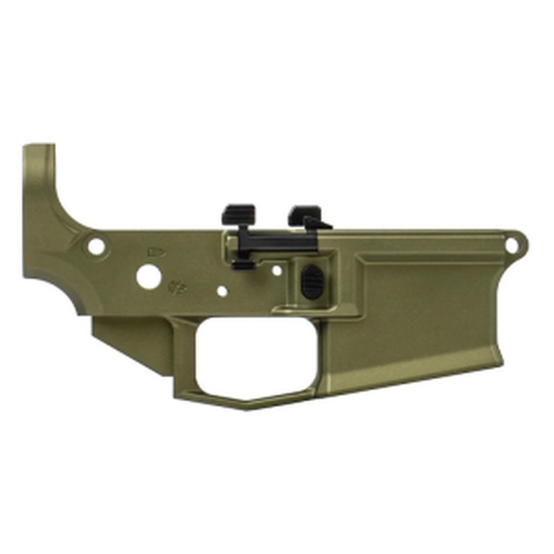 Aero Precision M4E1 PRO, Ambidextrous Controls, Stripped Lower Receiver - OD Green Anodized