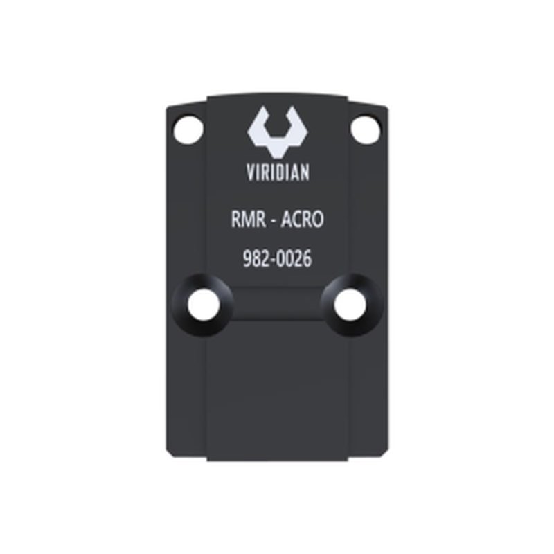 Viridian RFX45 RMR Mounting Adapter for RMR ACRO Footprint 1.50in 6061-T6 Aluminum