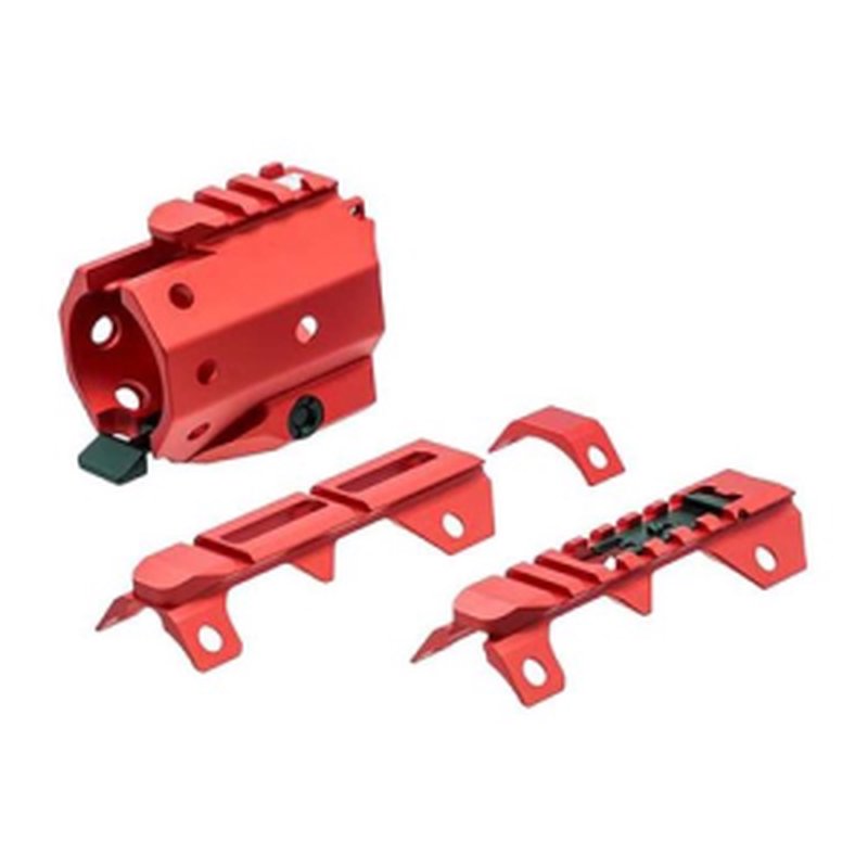 Strike Industries GRIDLOK Sight and Rail Attachments Red