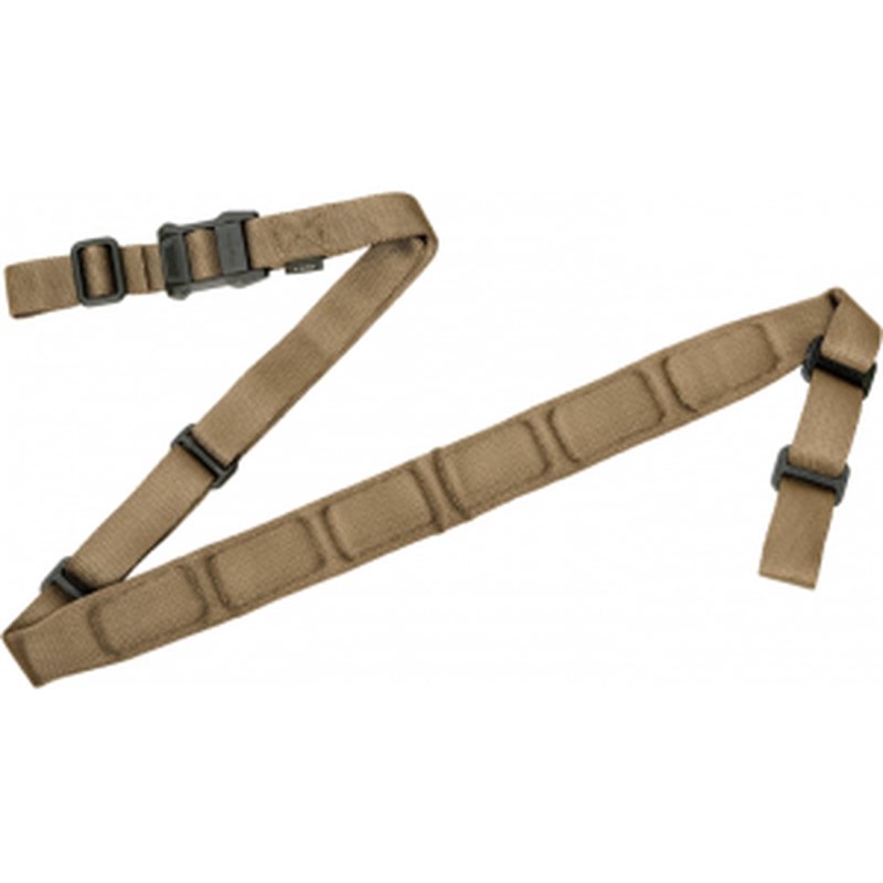 Magpul MAG545-COY MS1 Padded 48"- 60" x 1.25-1.875" Coyote Sling Padded