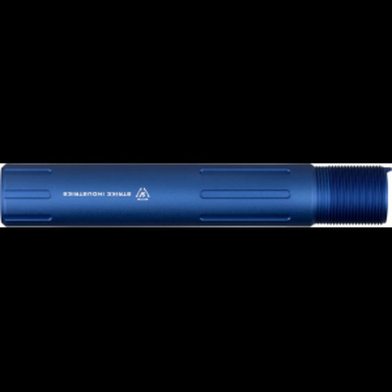 Strike Industries ARCARPRESLICKBLU Receiver Extension Tube AR Pistol Platform Blue Anodized Aluminum AR Carbine