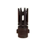 Gemtech 12145 Quickmounts Flash Hider Black Steel with 1/2×28 tpi Threads and 60.96 mm OAL for 5.56x45mm NATO AR-Platform