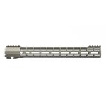 Aero Precision AR15 15" ATLAS S-ONE M-LOK Handguard - Clear Anodized - APSL100542