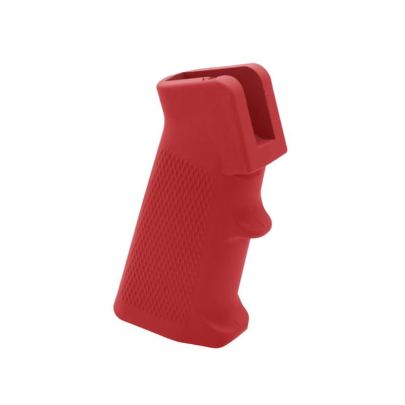 Tiger Rock AR-15/10 A2 Style Pistol Grip w/Screw & Lock Washer Cerakote Red Small