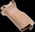 Strike Industries Long Angled Vertical Grip Flat Dark Earth for 1913 Picatinny Rail