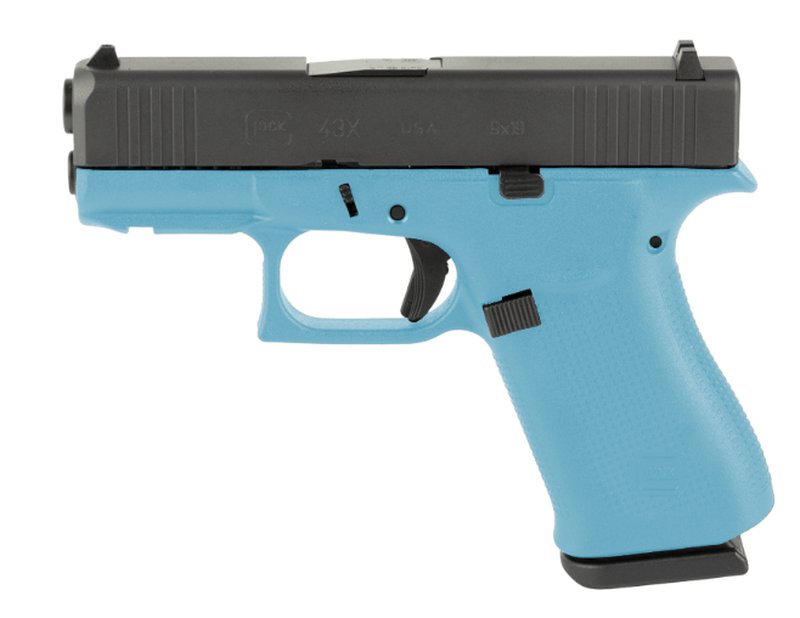 Glock 43X Tiffany Blue Concealed Carry Pistol (G43X)