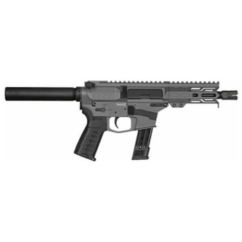CMMG Banshee MK17 9mm 5" 20rd Pistol (Tube Only, No Brace) | Tungsten