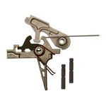 BHA Precision AR-15 Dark Wing 2-Stage Nickel Boron Flat Enhanced Trigger