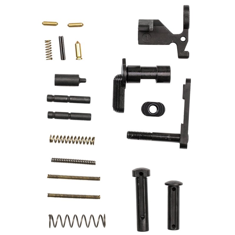 Rise Armament AR-15 Lower Parts Kit 20-Piece (Includes Trigger Pins & Safety Selector) 12003