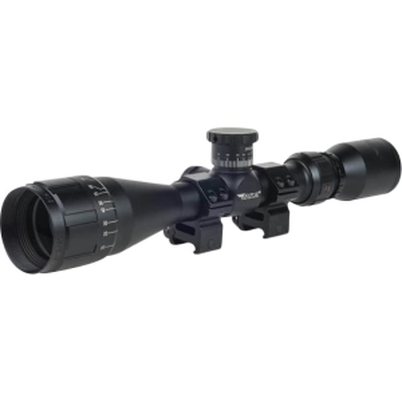 BSA 223412X40AO Sweet 223 Black Matte 4-12x 40mm AO 1" Tube 30/30 Reticle