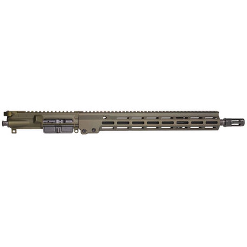 Geissele Automatics Super Duty 5.56 NATO 16 Inch CHF Barrel 1:7 Twist OD Green MK16 SMR 15 Inch M-LOK Complete Upper