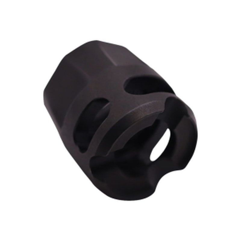True Precision TPYMICROBL Micro Compensator Y-Type Black Nitride 416R Stainless Steel 1/2x28 Threads 9mm