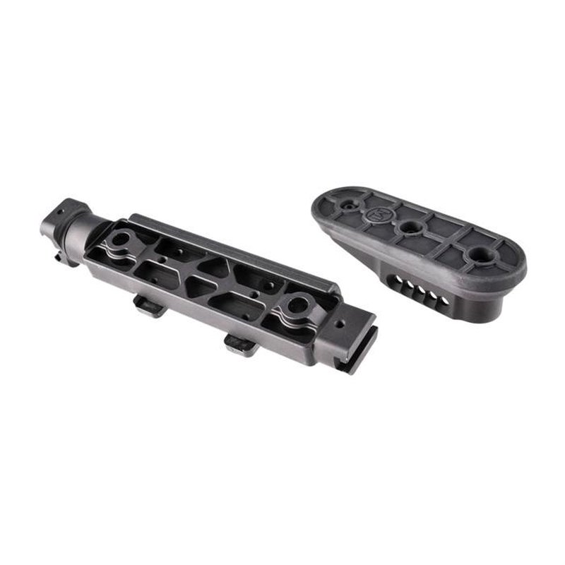 Midwest Industries Alpha Fixed Beam Stock (MI-ALPHA-FBS) Black Steel