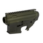 Geissele Automatics Super Duty Stripped AR-15 Receiver Set - OD Green