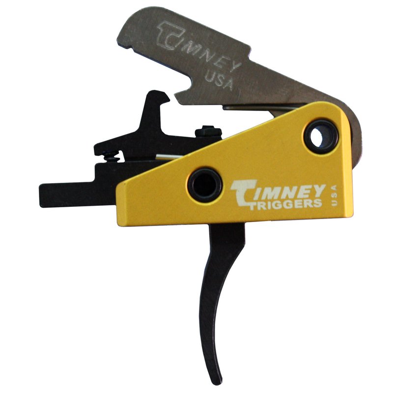 Timney Triggers AR-15 Small Pin Solid Drop-In Trigger, 4 Lb Pull, Black Finish, 668S