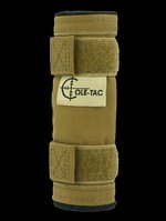 Cole-Tac Baby Python Rimfire Suppressor Cover 5" Cordura Nylon (Coyote Brown)