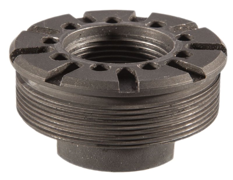 SilencerCo Bravo 9/16-24 Direct Thread Mount, Black - AC822