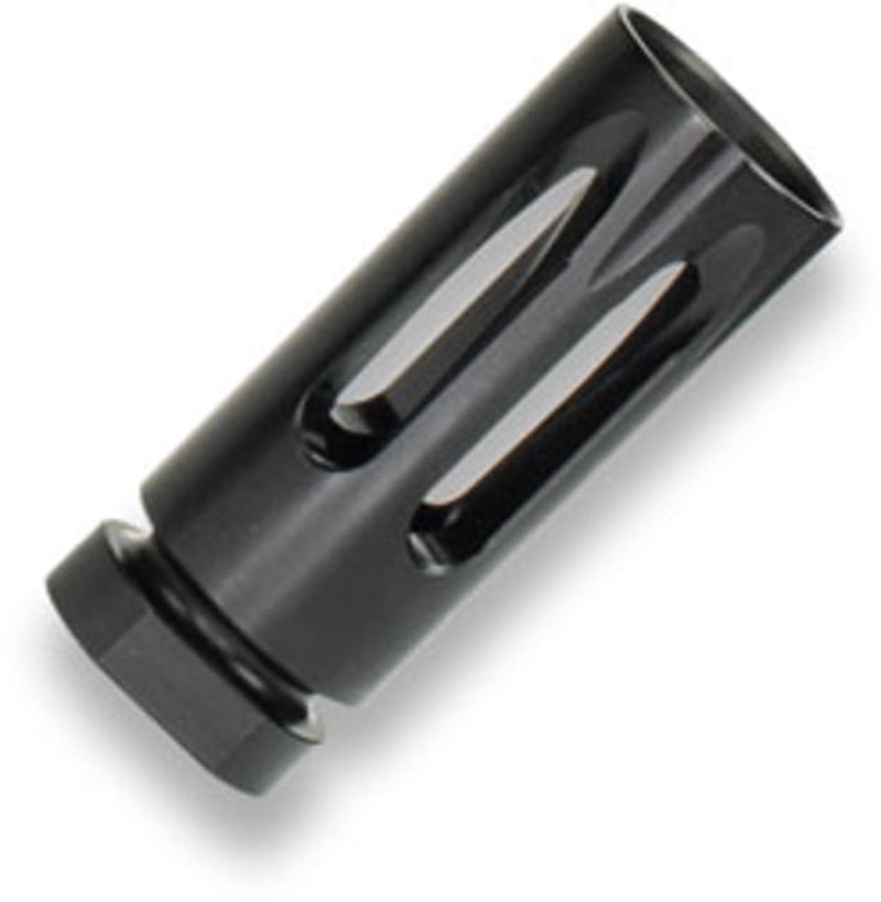 Outerwild AR15 5.56 Flash Hider 1/2x28 Thread Black Nitirde