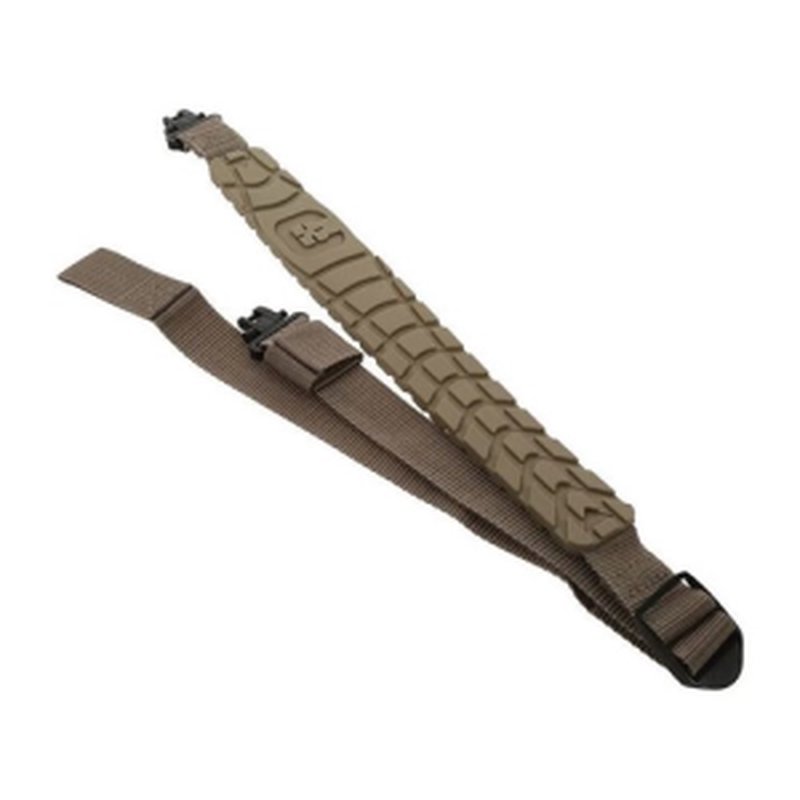 Caldwell 1131996 Max Grip Sling Slim with Flat Dark Earth Finish, 20-41 in, 1.50 in wide
