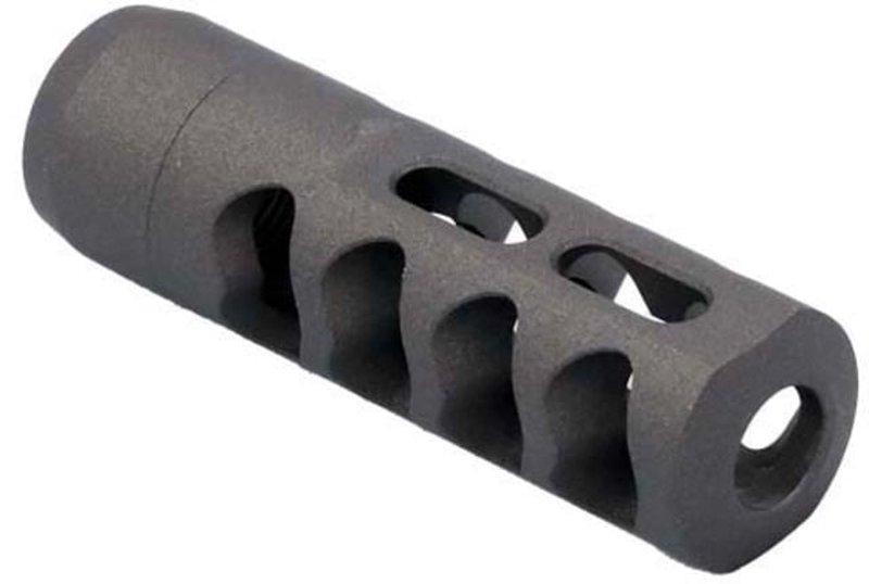 Tactical Precision Manufacturing Titanium Self Timing Side Ported 6.5mm Muzzle Brake
