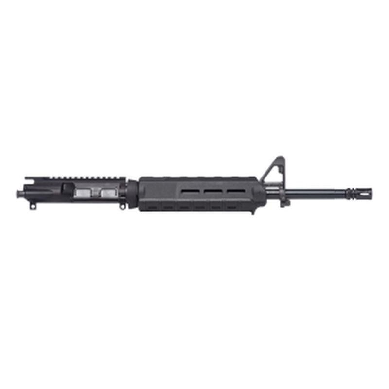 Aero Precision AR15 Complete Upper 16 Inch 5.56 Mid-Length Barrel Pinned FSB MOE Anodized Black APAR502503M65