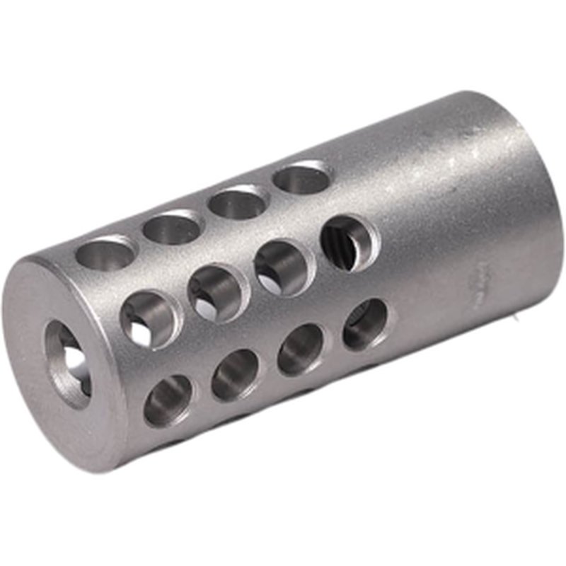 Christensen Arms Radial Muzzle Brake 223 Caliber 1/2"-28 Thread Stainless Steel
