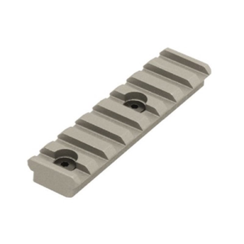 Leapers UTG PRO 8-Slot Keymod Picatinny Rail Section Gun Metal Grey