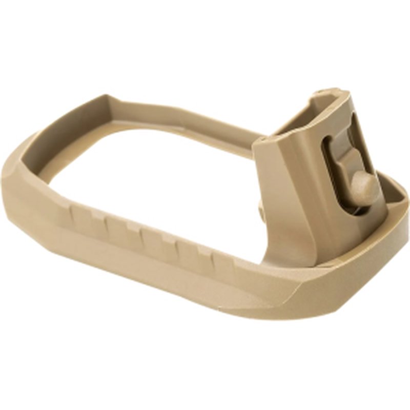 SCT Manufacturing 0210450000IA compact magwell for Glock Gen 3 19/23/32 FDE