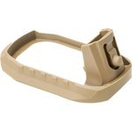 SCT Manufacturing 0210450000IA compact magwell for Glock Gen 3 19/23/32 FDE