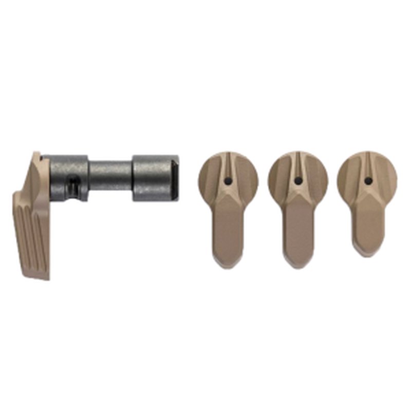 Radian Weapons Talon Ambidextrous Safety Selector 4-Lever Kit – 45/90 Throw, Flat Dark Earth