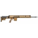 FN SCAR 20S 6.5 Creedmoor 20" Barrel 10rd Semi-Auto Rifle, FDE, Short Stroke Gas Pistol W/ Adjustable Gas Regulator, Suppressor Ready