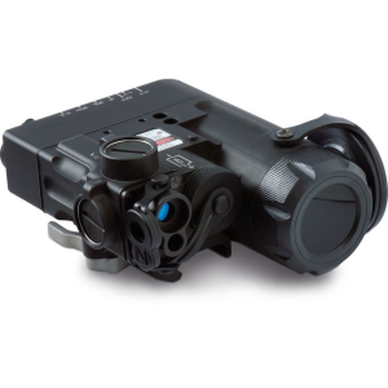 Steiner DBAL-D2 Dual Beam Laser Sight Green with IR LED Illuminator, Quick Detach Picatinny Mount Black