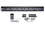 Presma AR-15 Super Light M-LOK Series Free Float Handguards 17in Black