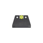 Night Fision Suppressor Height Night Sight Set Yellow Front/Black Rear (Sig Sauer)