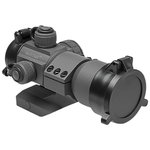 NcStar DRGB135U Red Dot Urban Gray 1x 35mm 3 MOA Illuminated Red/Green/Blue Dot Reticle Features Cantilever Mount