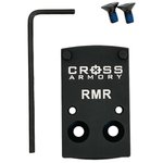 Cross Armory CRRMADAPTER RMR Adapter Plate Black Oxide Aluminum