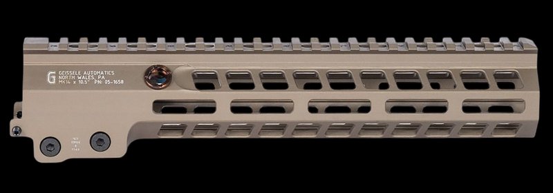 Geissele Automatics Super Modular Rail MK14 10.5in DDC Free-Float M-LOK Handguard