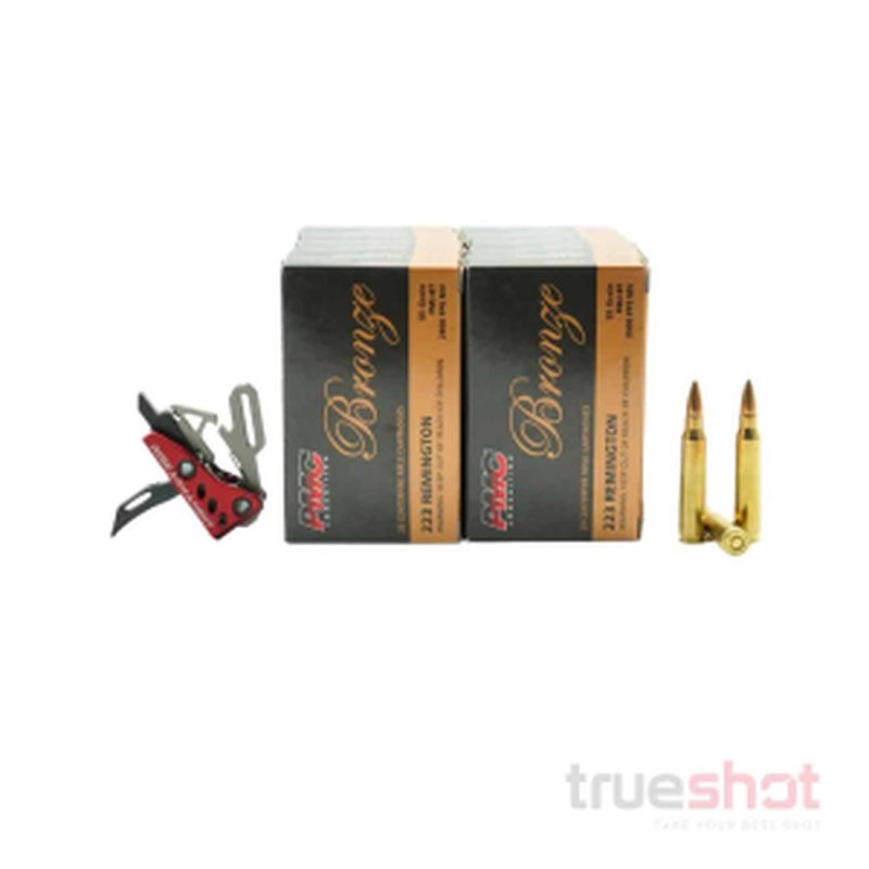 Rise Armament RA-535 Advanced Performance Drop-in AR Trigger Bundle with 200 Rounds Ammo