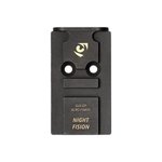 Night Fision Glock MOS Optic Adaptor Plate for Aimpoint ACRO P-2, Black