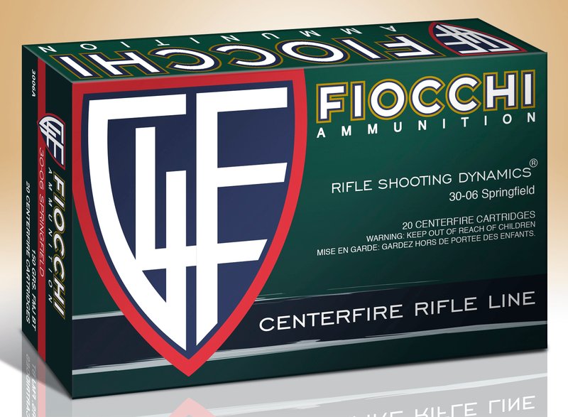 Fiocchi Shooting Dynamics 30-06 Springfield FMJBT 150gr Ammunition