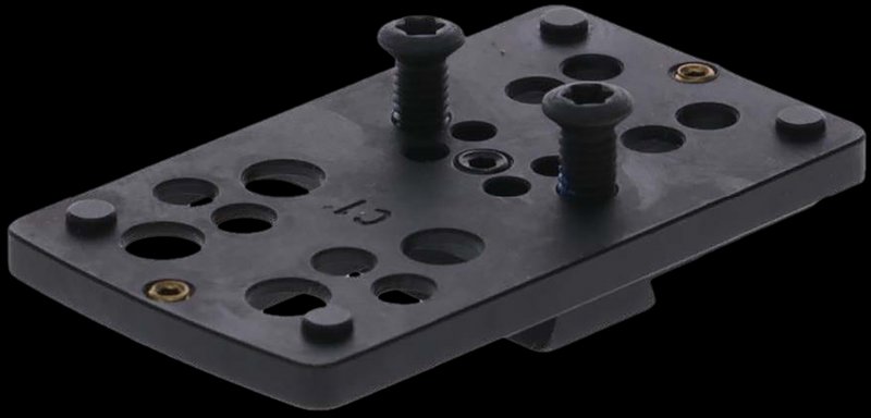 Truglo Pistol Optic Mount for Trijicon RMR CNC Billet Steel Nitride TG8950C2